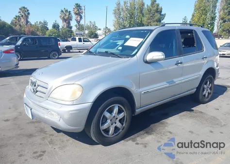 2003 Mercedes-Benz Ml 500 z USA, uszkodzony, nr VIN 4JGAB75E83A427206